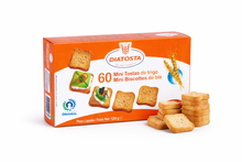 Load image into Gallery viewer, Diatosta Mini Tostas de Trigo (Whole Wheat) 120g