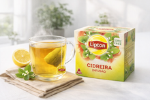 Load image into Gallery viewer, Lipton Cidreira (Melissa) Herbal Infusion – 20 Tea Bags