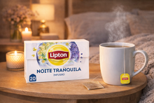 Load image into Gallery viewer, Lipton Noite Tranquila Herbal Tea – Linden, Lavender & Chamomile – 20 Tea Bags