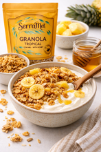 Load image into Gallery viewer, SerraMel Tropical Granola with Honey – Portuguese Breakfast Cereal (400g)