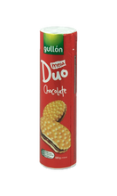 Load image into Gallery viewer, Gullón Mega Duo Cream Biscuits – Chocolate & Vanilla Filled Cookies