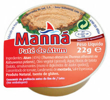 Load image into Gallery viewer, Manna Paté de Atum 4 x 22g – Portuguese Tuna Fish Paste