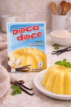 Boca Doce Vanilla Pudding Mix (Pudim Sabor Baunilha) – Portuguese Dessert