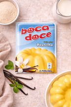 Boca Doce Vanilla Pudding Mix (Pudim Sabor Baunilha) – Portuguese Dessert