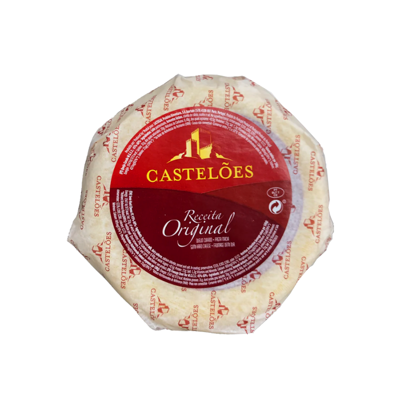 Castelões Original Recipe Cheese – Portuguese Semi-Cured Cow’s Milk Cheese