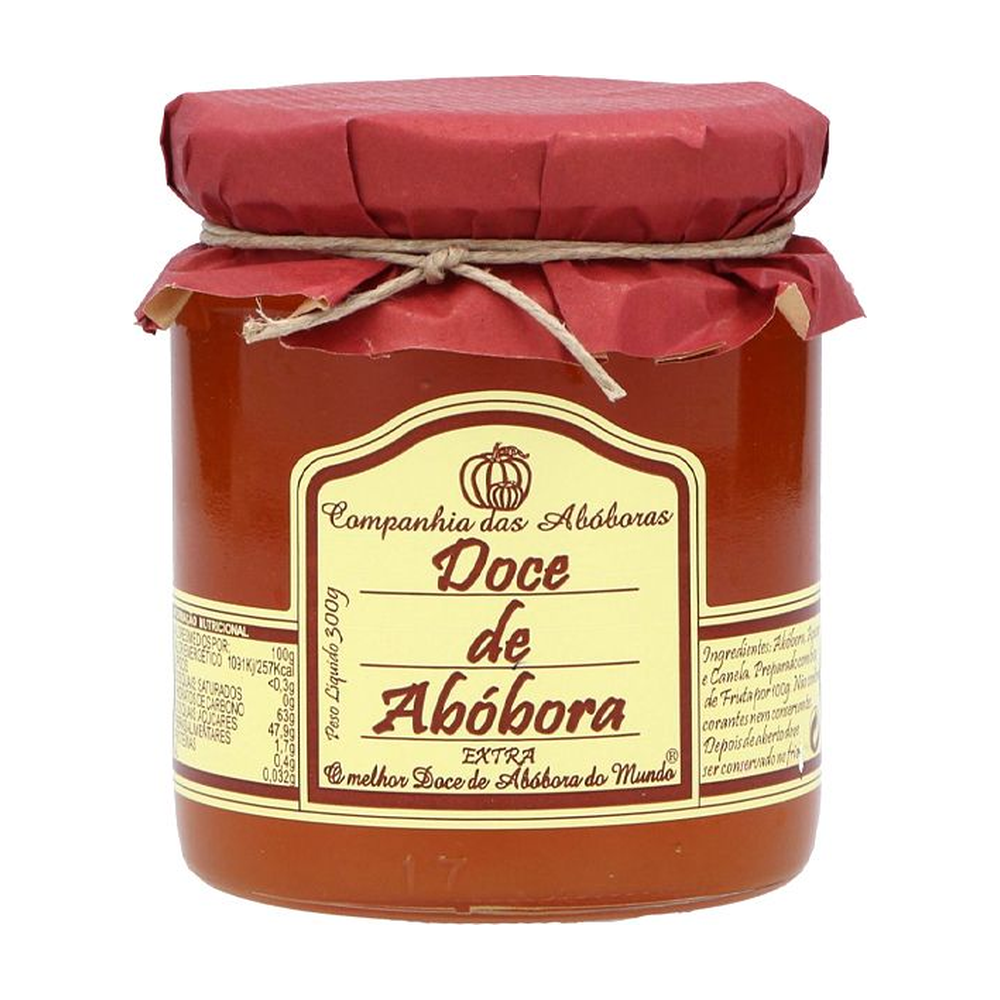 Companhia das Abóboras Pumpkin Jam (Doce de Abóbora Extra) – Portuguese Jam