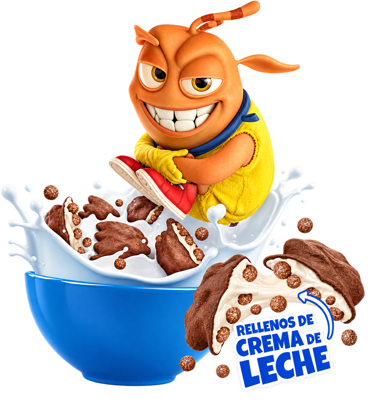 Cuétara Flakes La Leche 350g – Cocoa Biscuits Filled with Milk Cream