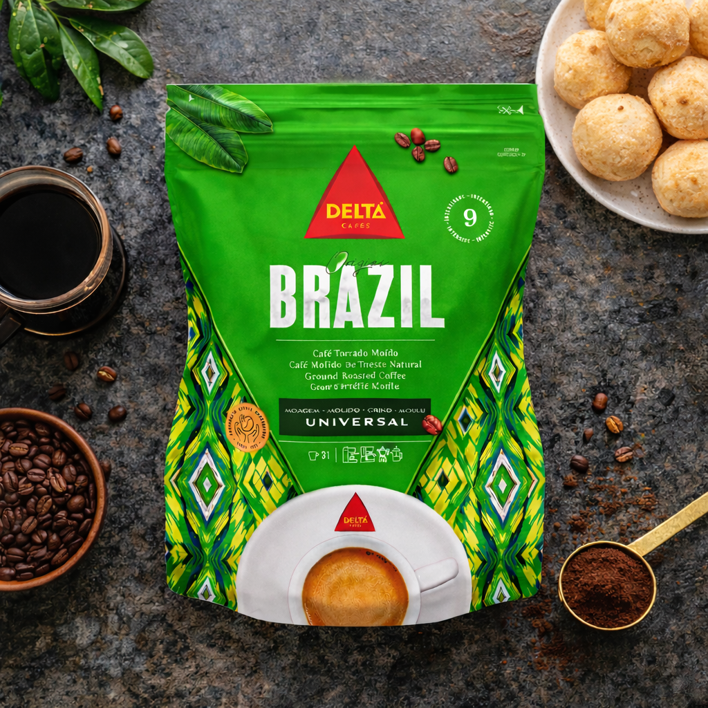 Delta Cafés Origins Brazil Ground Coffee – 220g