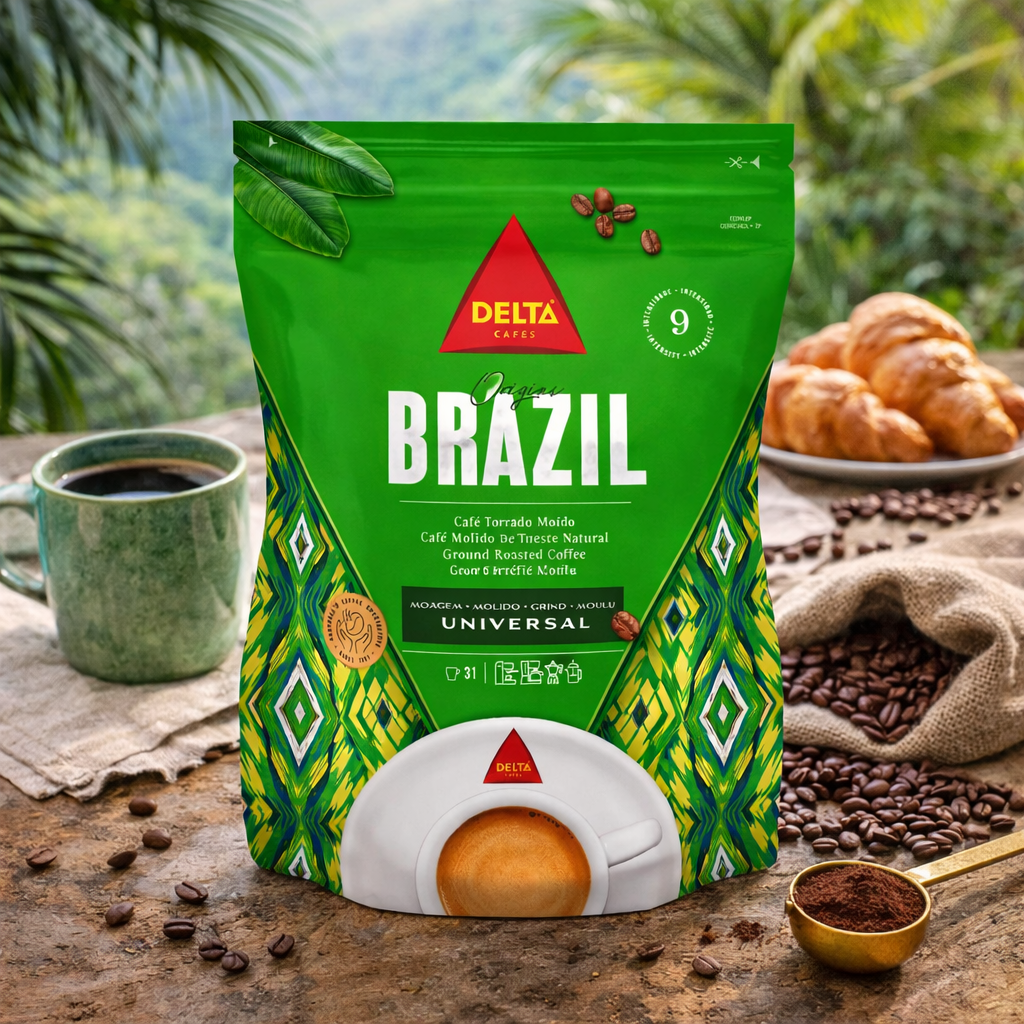 Delta Cafés Origins Brazil Ground Coffee – 220g