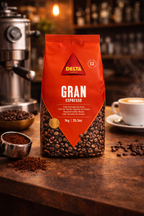 Delta Cafés Gran Espresso Whole Bean Coffee – 1kg