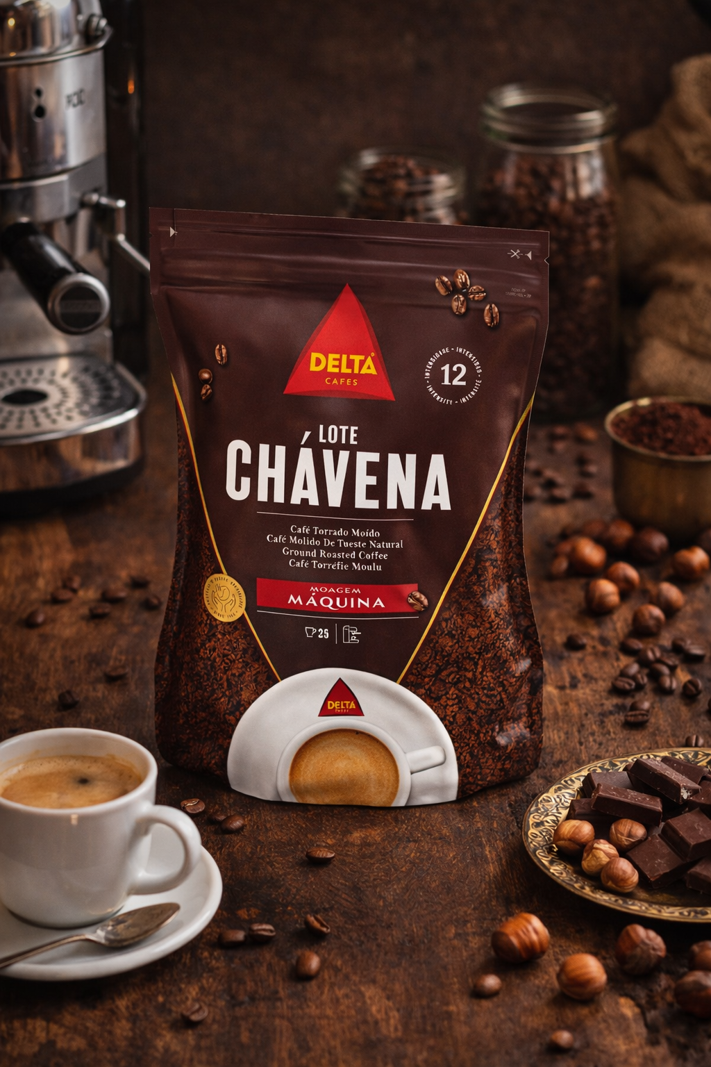 Delta Lote Chávena Ground Coffee – 220g