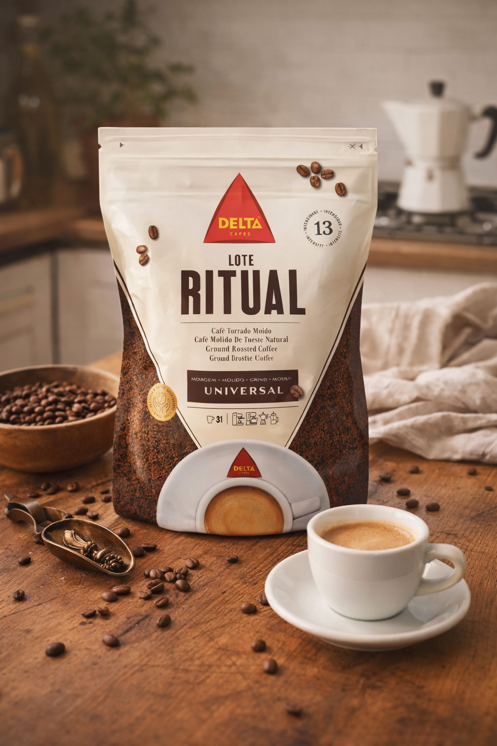 Delta Lote Ritual Ground Roasted Coffee – 220g