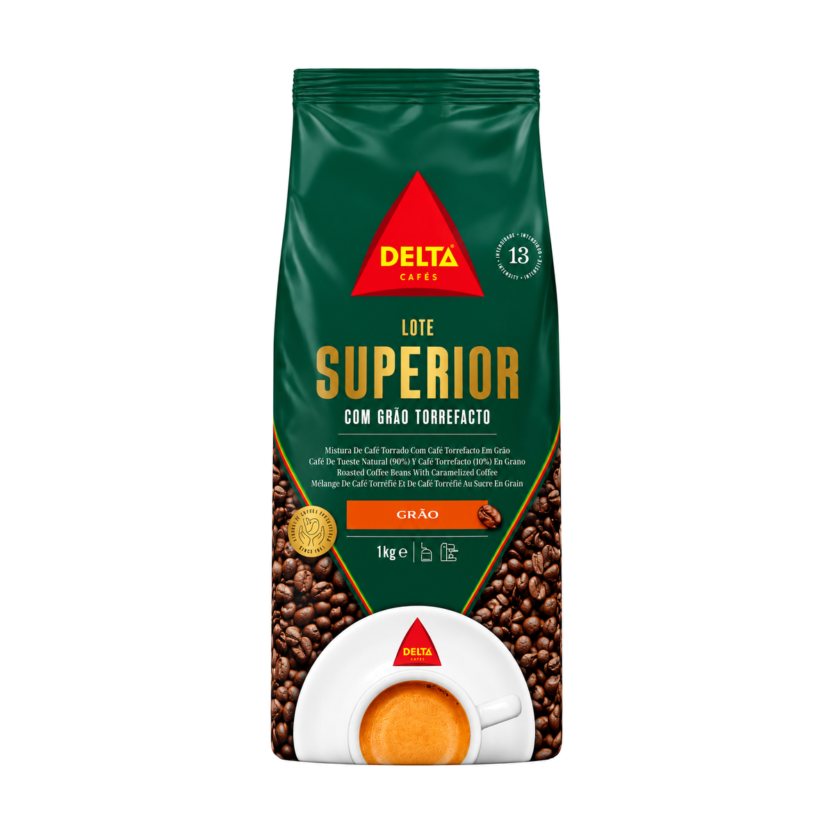 Delta Lote Superior Whole Bean Coffee – 1kg