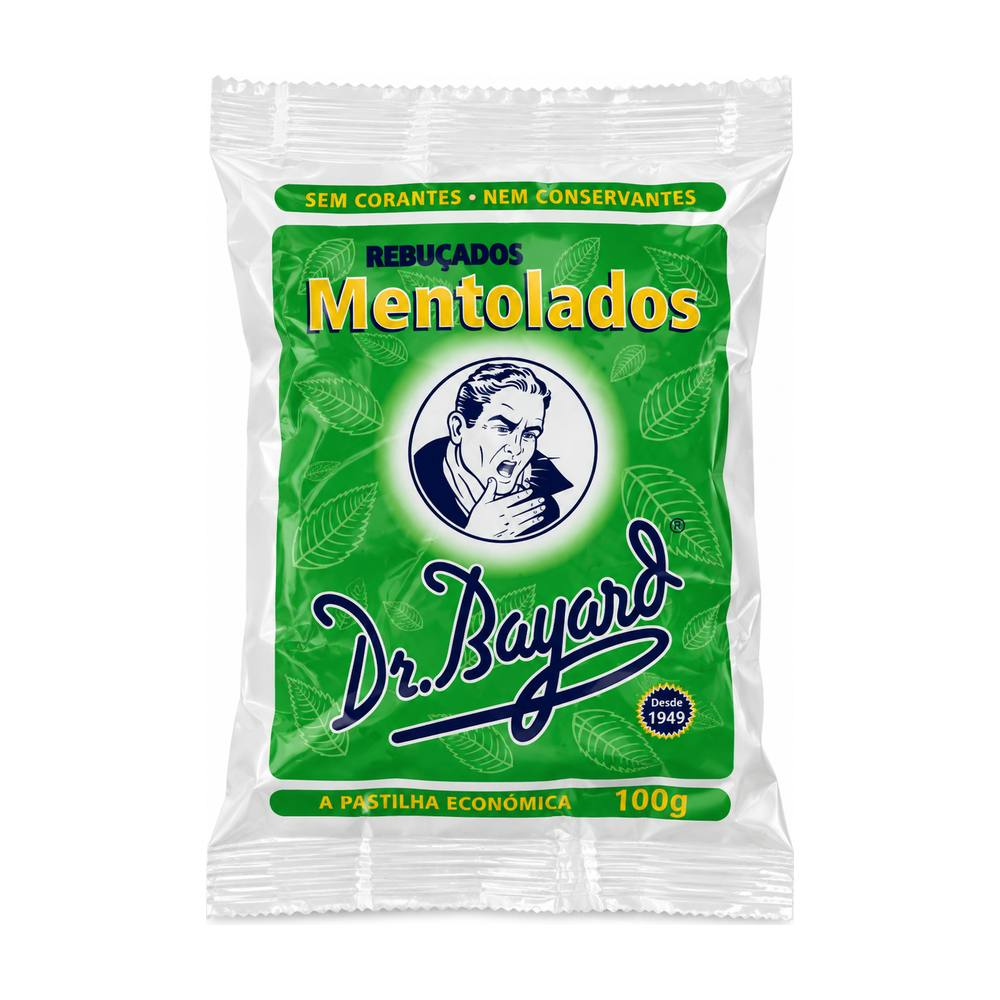 Dr. Bayard Menthol Candies 100g (Rebuçados Mentolados) – Portuguese Sweets