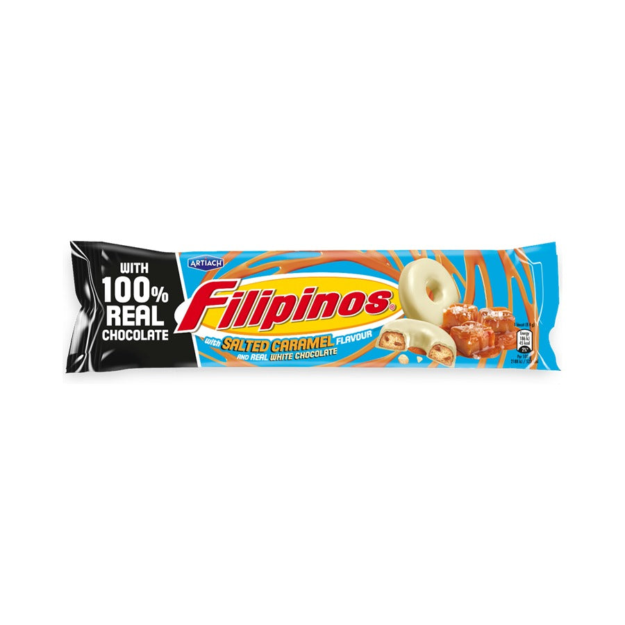 Artiach Filipinos Salted Caramel & White Chocolate biscuits pack