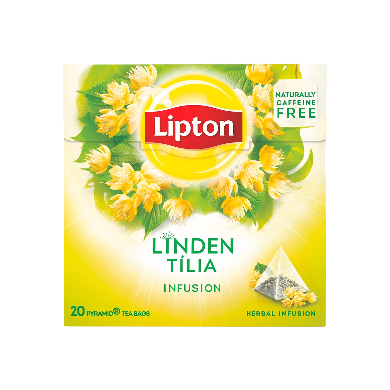 Lipton Linden Tea (Tília) 20 Bags – Portuguese Herbal Infusion