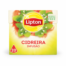 Load image into Gallery viewer, Lipton Cidreira (Melissa) Herbal Infusion – 20 Tea Bags
