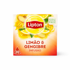 Lipton Lemon & Ginger Herbal Infusion – 20 Tea Bags