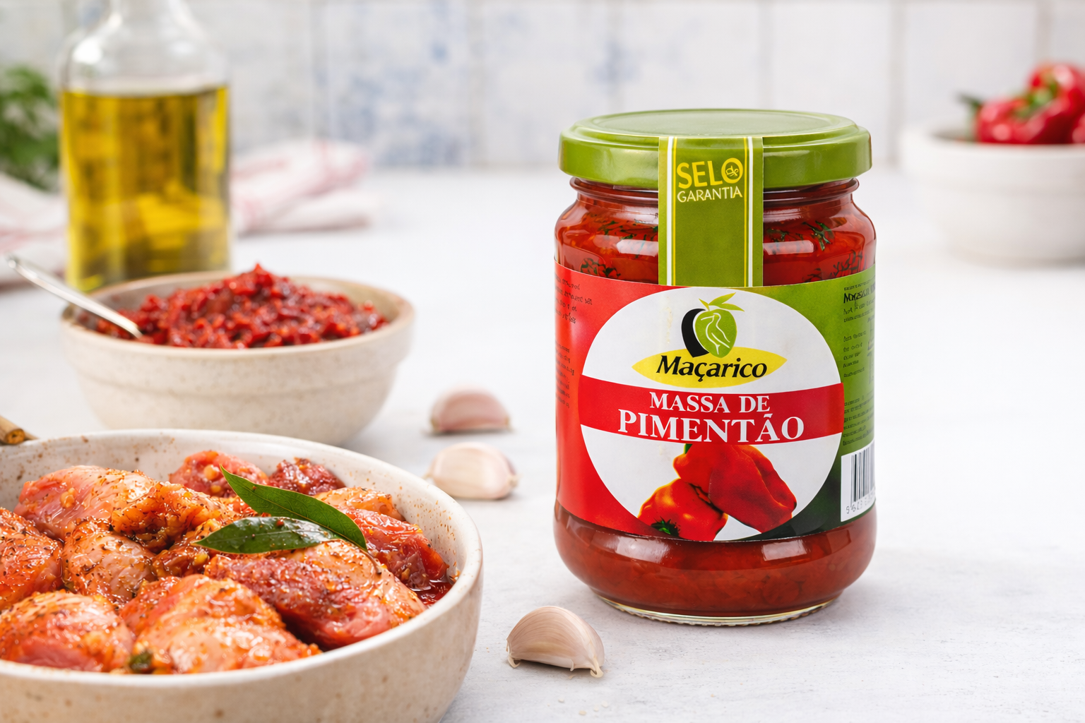 Maçarico Massa de Pimentão – Portuguese Red Pepper Paste (200g)