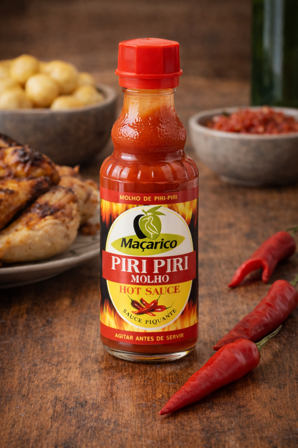 Maçarico Piri Piri Hot Sauce (Molho de Piri-Piri)