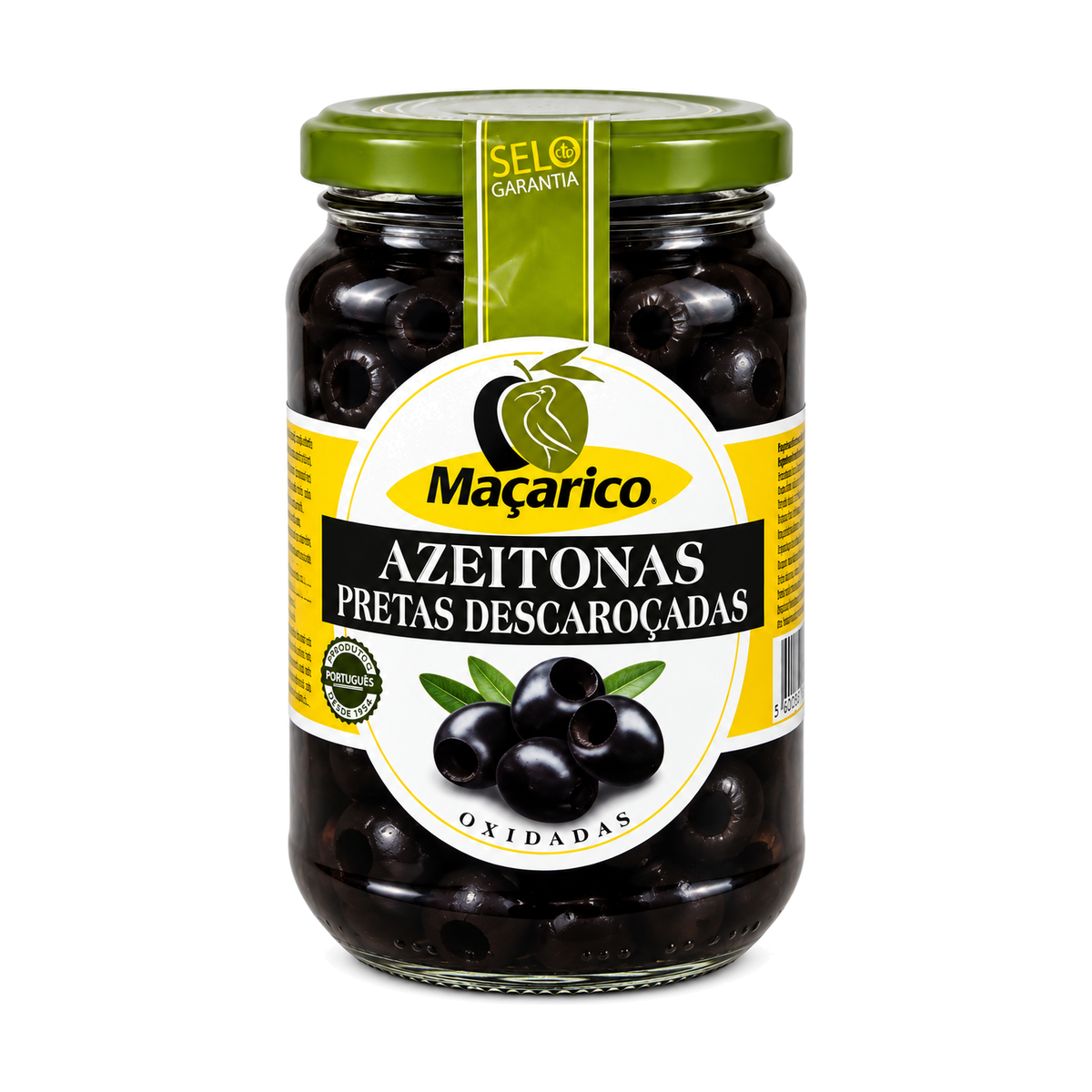 Maçarico Pitted Ripe Black Olives – 345g