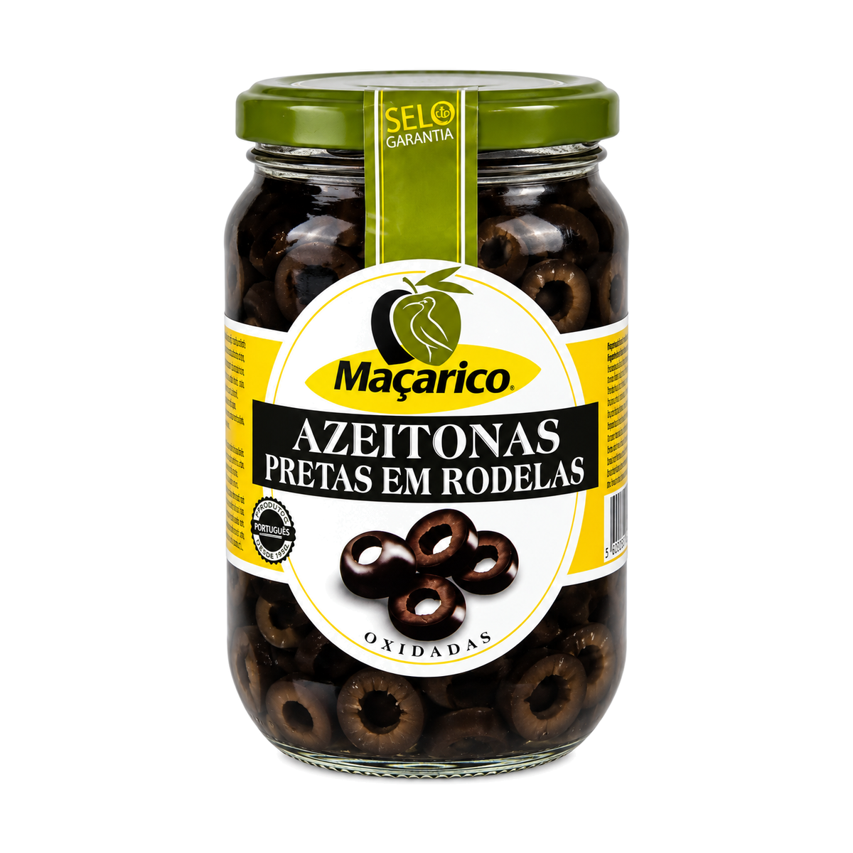 Maçarico Sliced Black Olives – 345g
