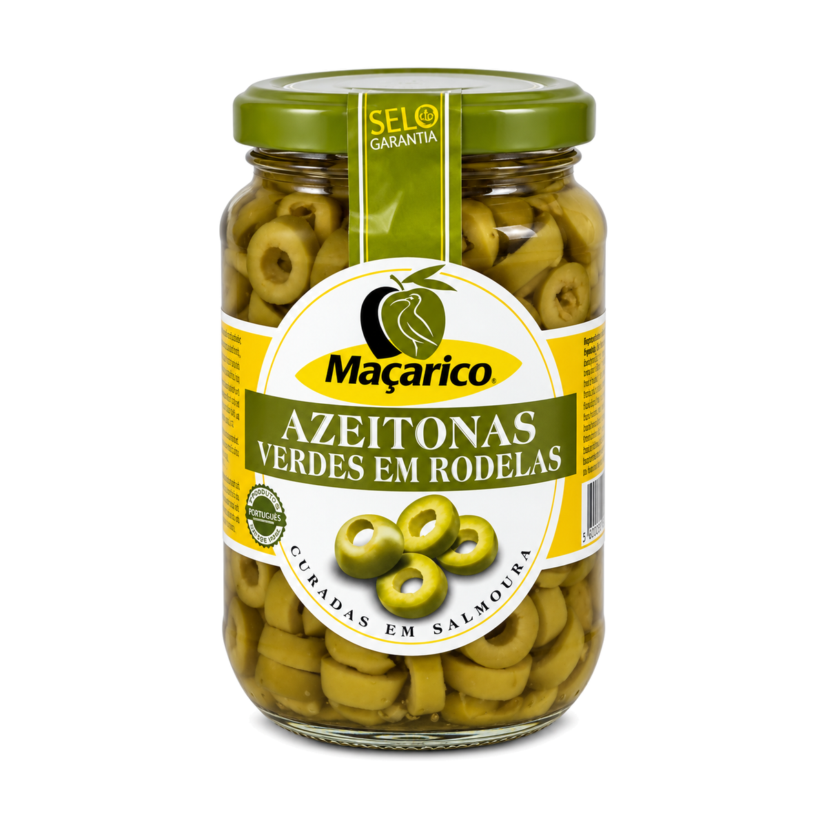 Maçarico Sliced Green Olives – 345g