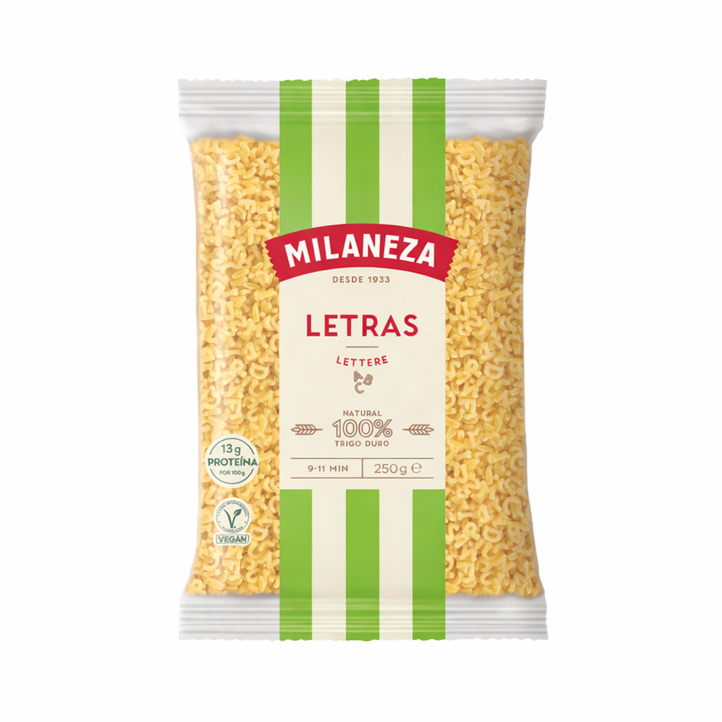 Milaneza Stelline (Estrelinha) – Portuguese Star Pasta - 100% Durum Wheat - 250g
