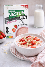 Nestlé Nestum Pro Morango – High Protein Strawberry Cereal (250g)