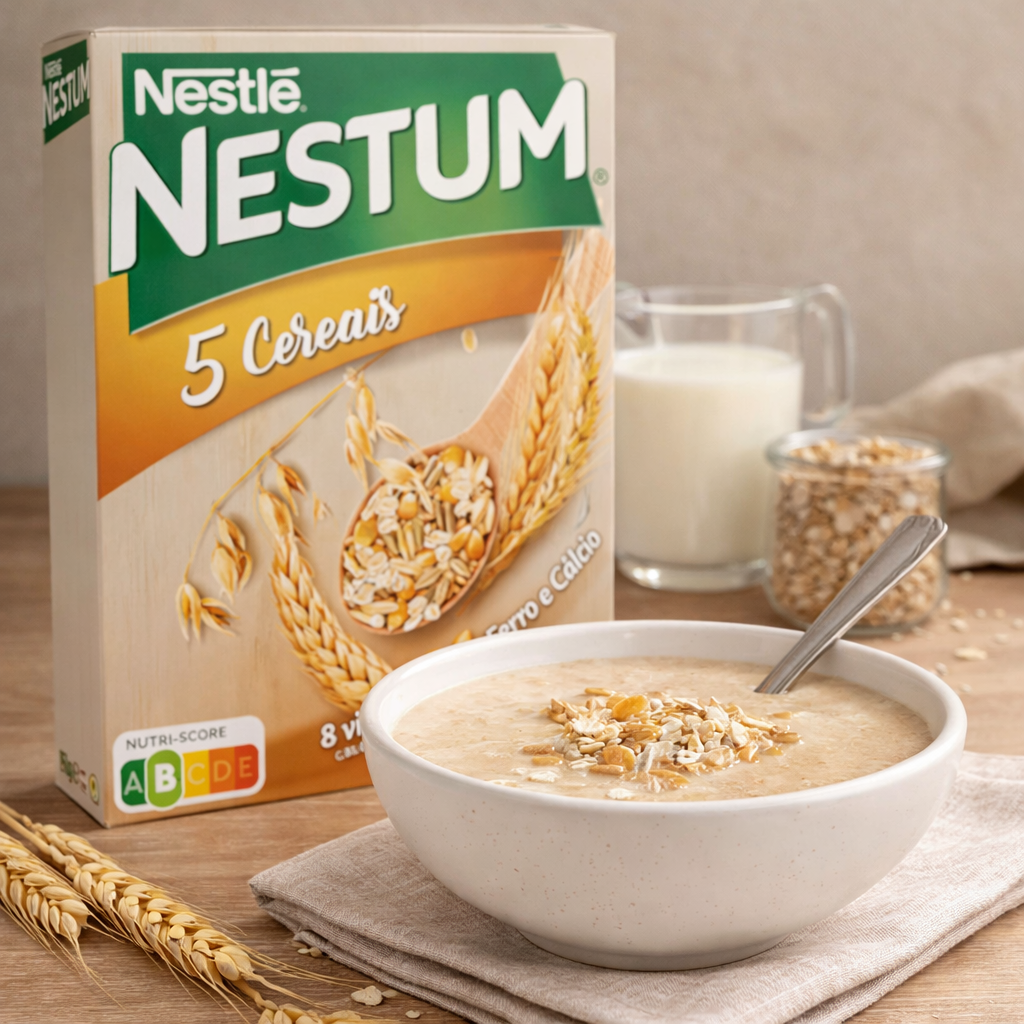 Nestlé Nestum 5 Cereais Whole Grain Cereal - 250g
