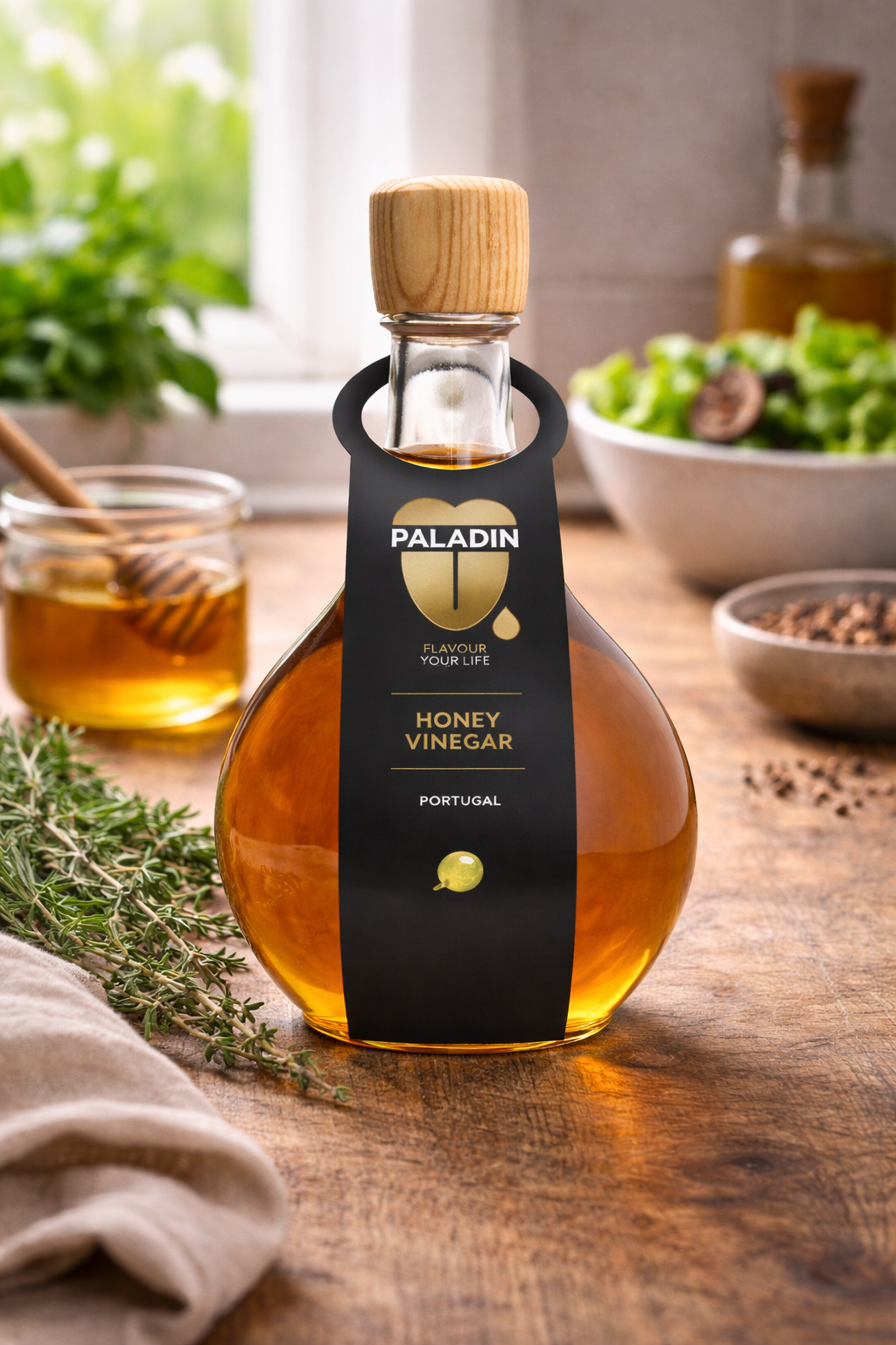 Paladin Honey Vinegar 500ml – Portuguese Gourmet Vinegar