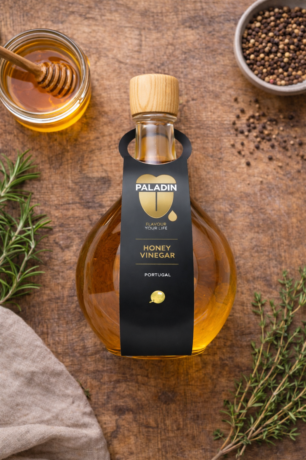 Paladin Honey Vinegar 500ml – Portuguese Gourmet Vinegar