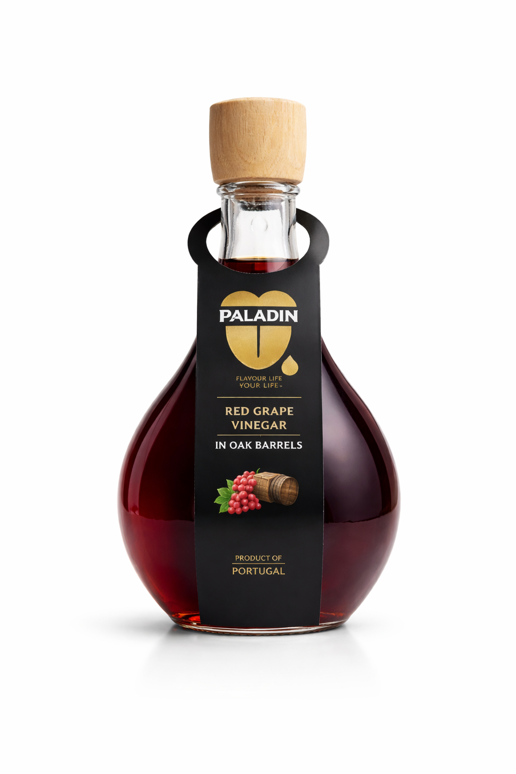 Paladin Red Grape Vinegar Aged in Oak Barrels 500ml – Portuguese Gourmet Vinegar