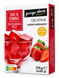 Pingo Doce Gelatina Morango 170g – Portuguese Strawberry Jelly Dessert Mix
