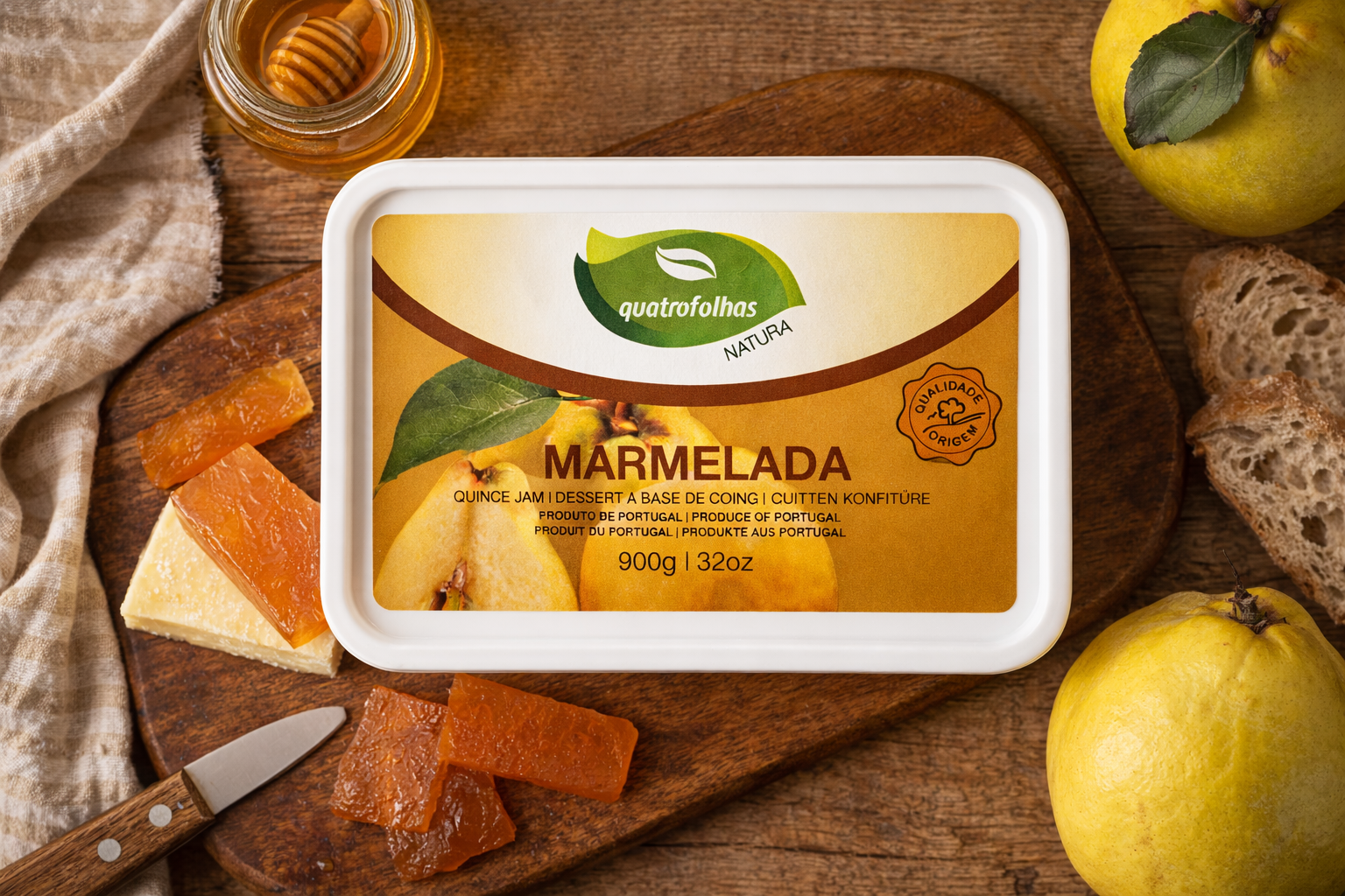 Quatrofolhas Portuguese Quince Jam (Marmelada)