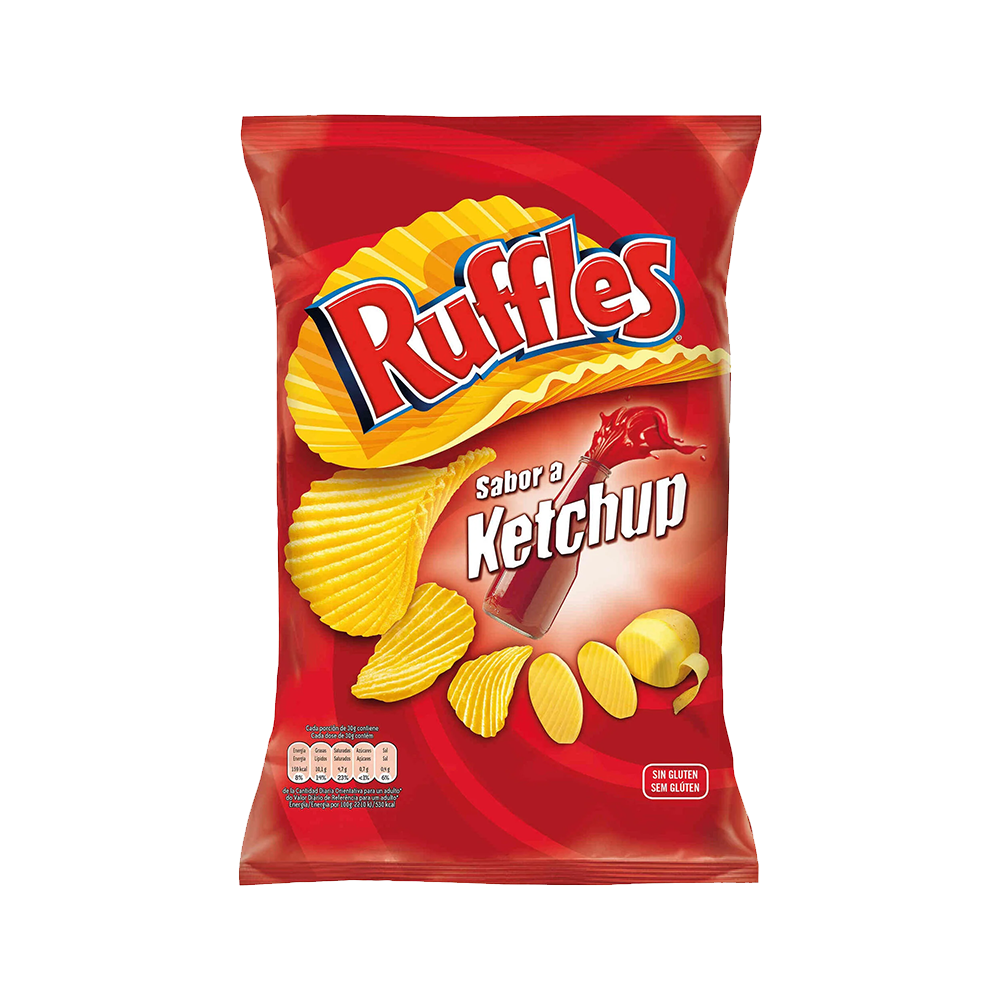 Ruffles Ketchup Chips – Portuguese Potato Chips