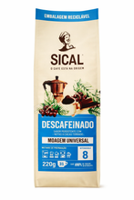 Load image into Gallery viewer, Sical Decaffeinated Coffee – Universal Grind 220g
