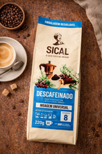 Load image into Gallery viewer, Sical Decaffeinated Coffee – Universal Grind 220g

