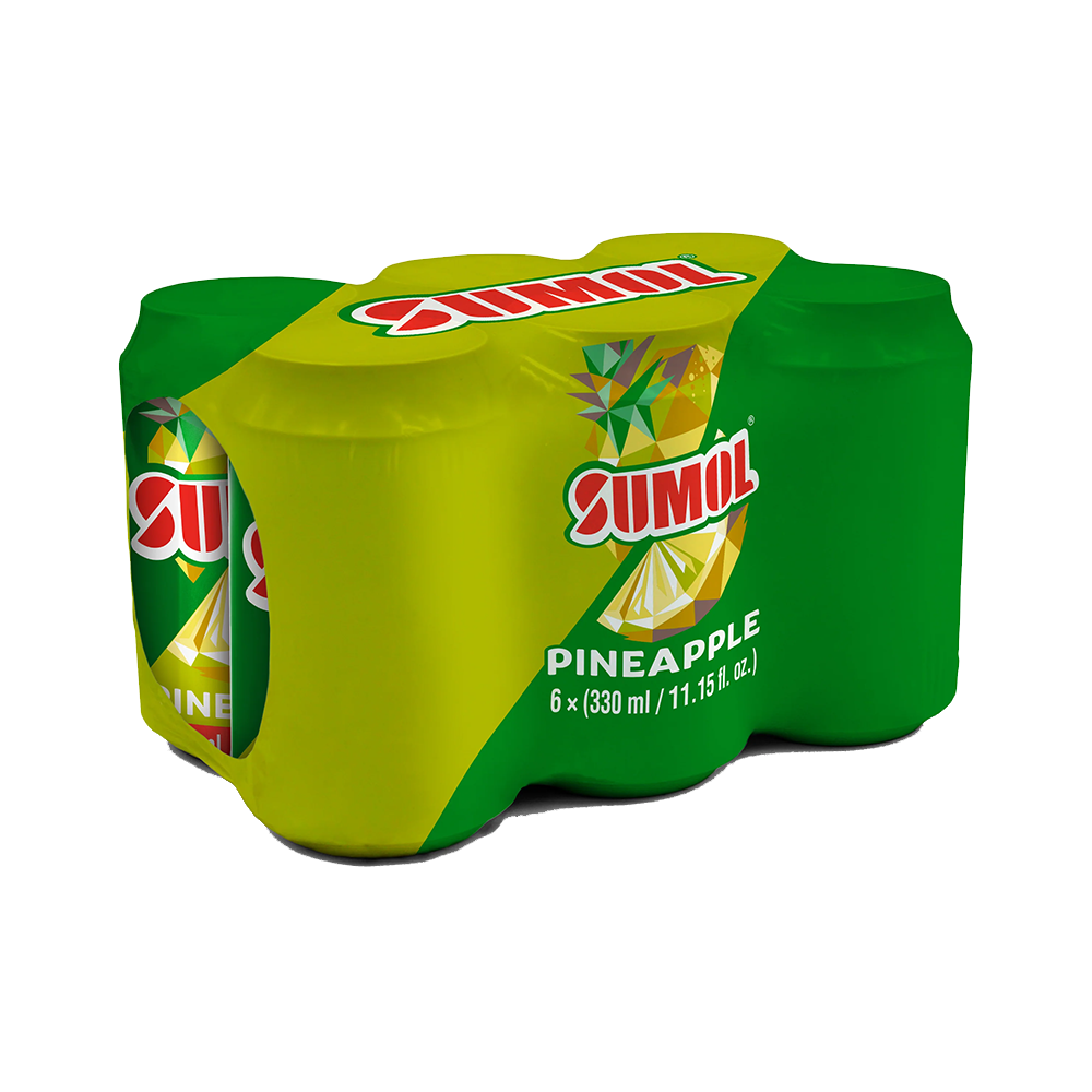 Sumol Pineapple Soda (Ananás) 6-Pack – Portuguese Fruit Drink