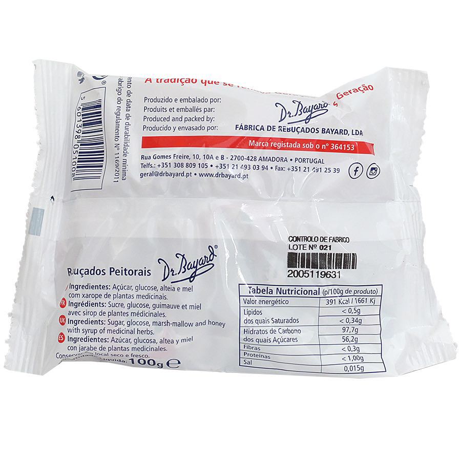 Dr. Bayard Pectoral Sweet Candies 2 Pack – Portuguese Candies