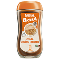 Nestlé Brasa instant barley drink 200g Portuguese chicory rye coffee alternative on white background