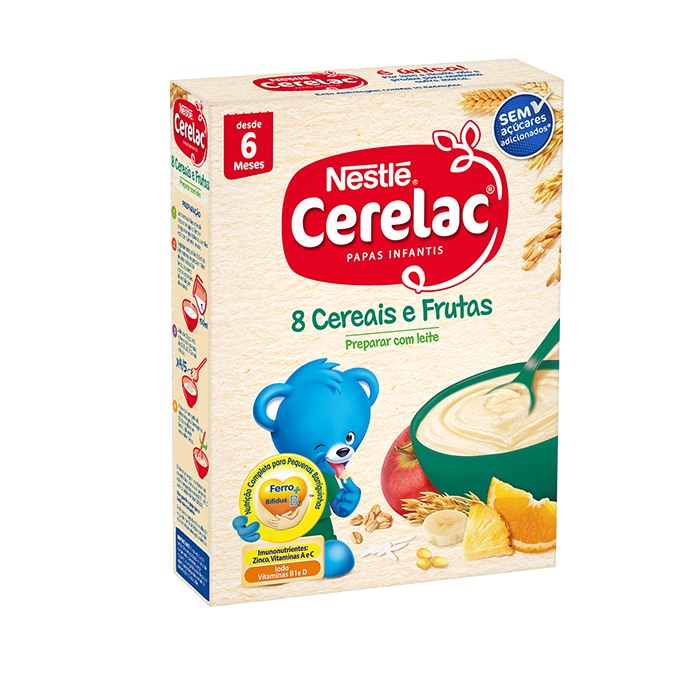 Cerelac 8 Cereais e Frutas