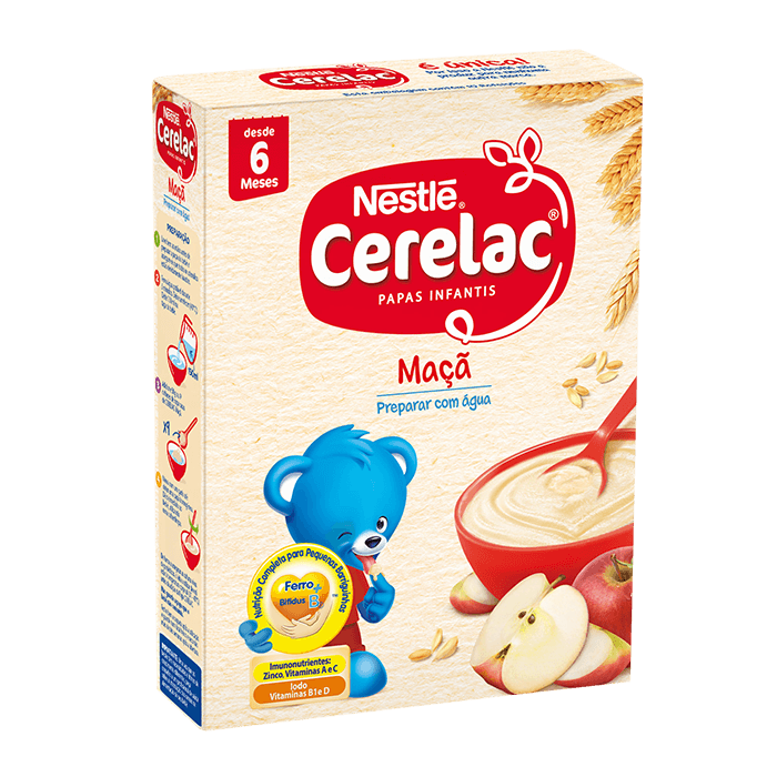 Nestlé Cerelac Apple Baby Cereal 250g – Infant Porridge 6+ Months