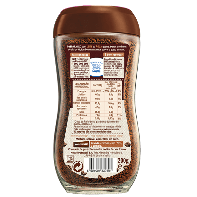 Nestlé Mokambo Cereais e Café - 200g