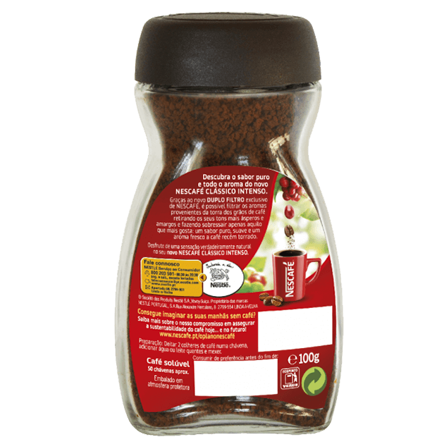 Nescafé Clássico Intenso Coffee – Portuguese Instant Coffee