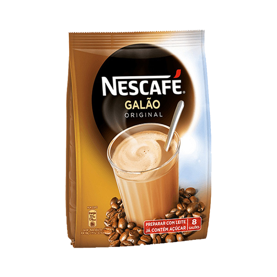 Nescafé Galão Original Instant Coffee Mix (8 x 18g) – Portuguese Coffee