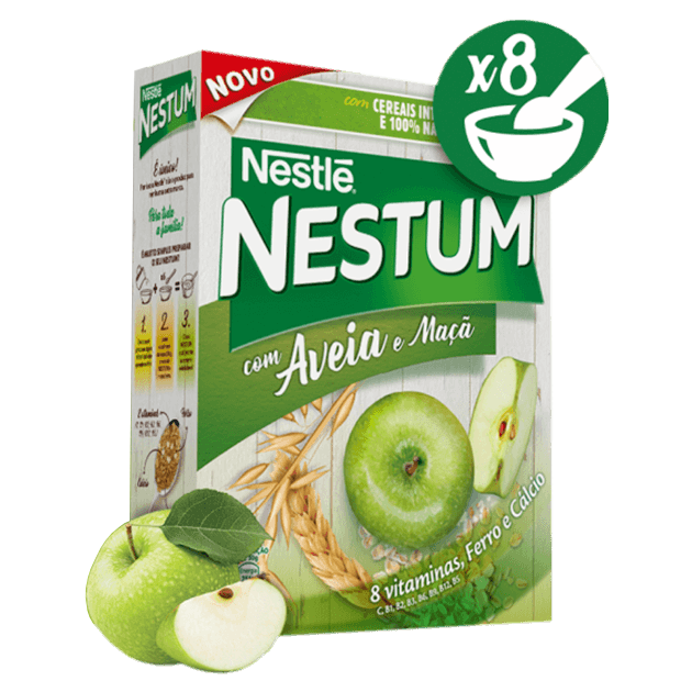 Nestum Oats and Apple