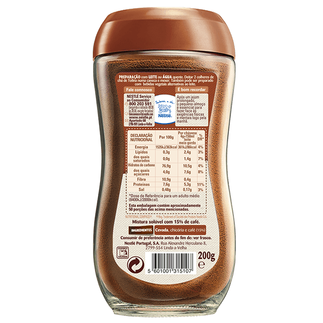 Nestlé Tofina Barley Chicory Coffee 200g – Portuguese Coffee Alternative