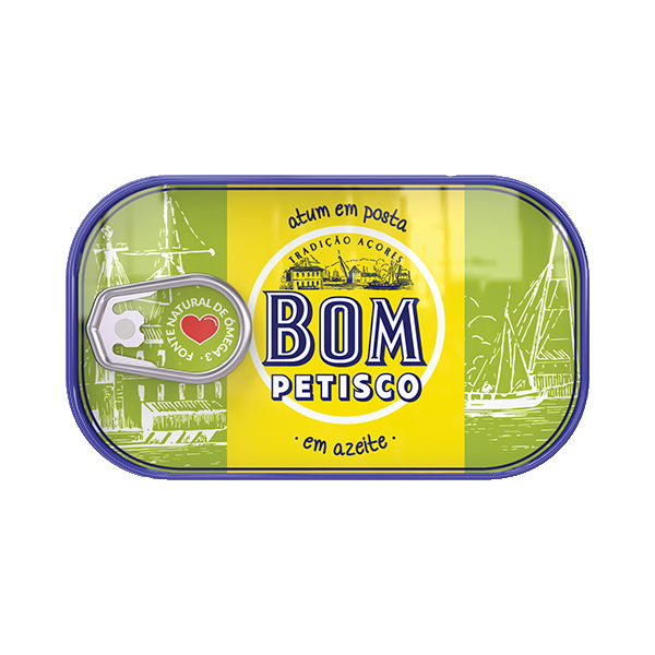 Bom Petisco Tuna in Olive Oil 120g – Portuguese Canned Tuna