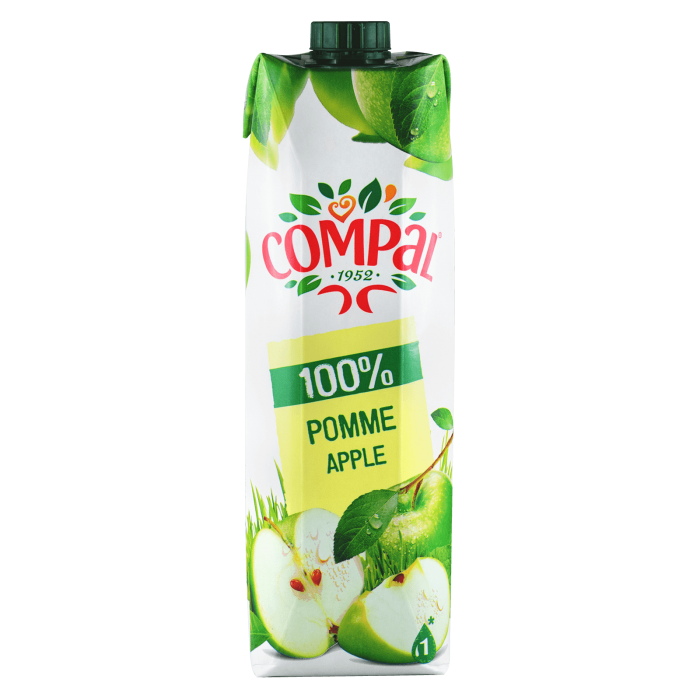 Compal Apple Juice 100% – Portuguese Fruit Juice